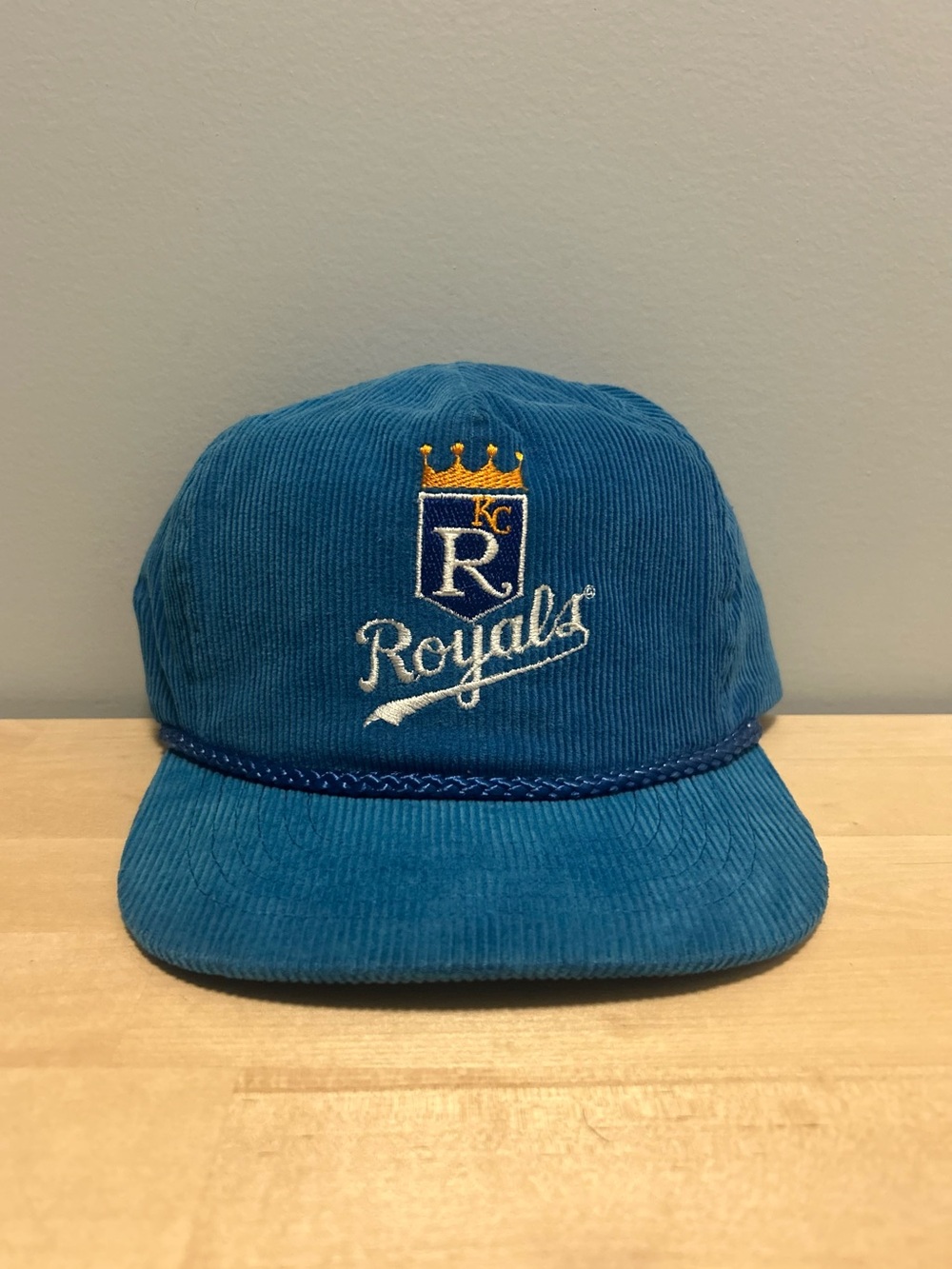 Kansas City Royals Annco Vintage Corduroy Snapback RARE